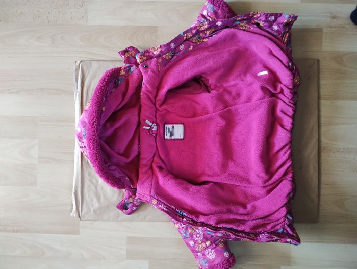 Doudoune fille imprimée fleurs Orchestra 18 mois/81 cm - photo numéro 3