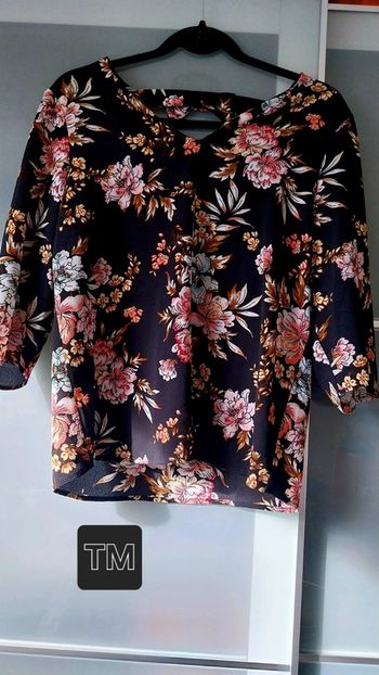 Blouse à fleurs