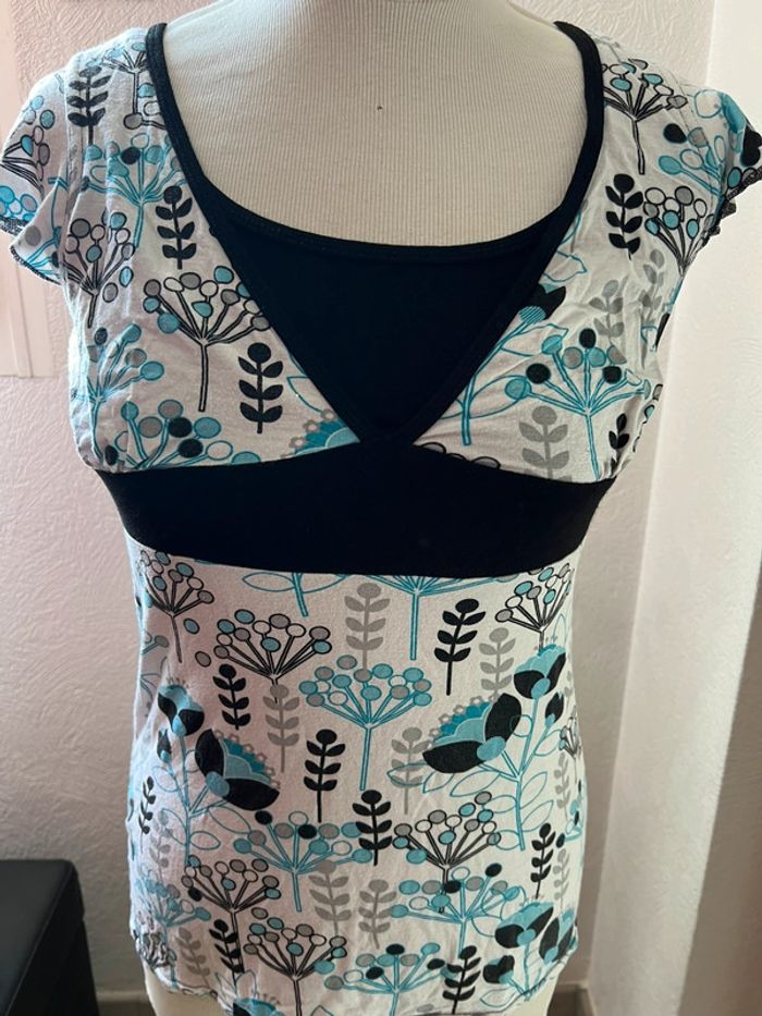 Haut floral T.s - photo numéro 2