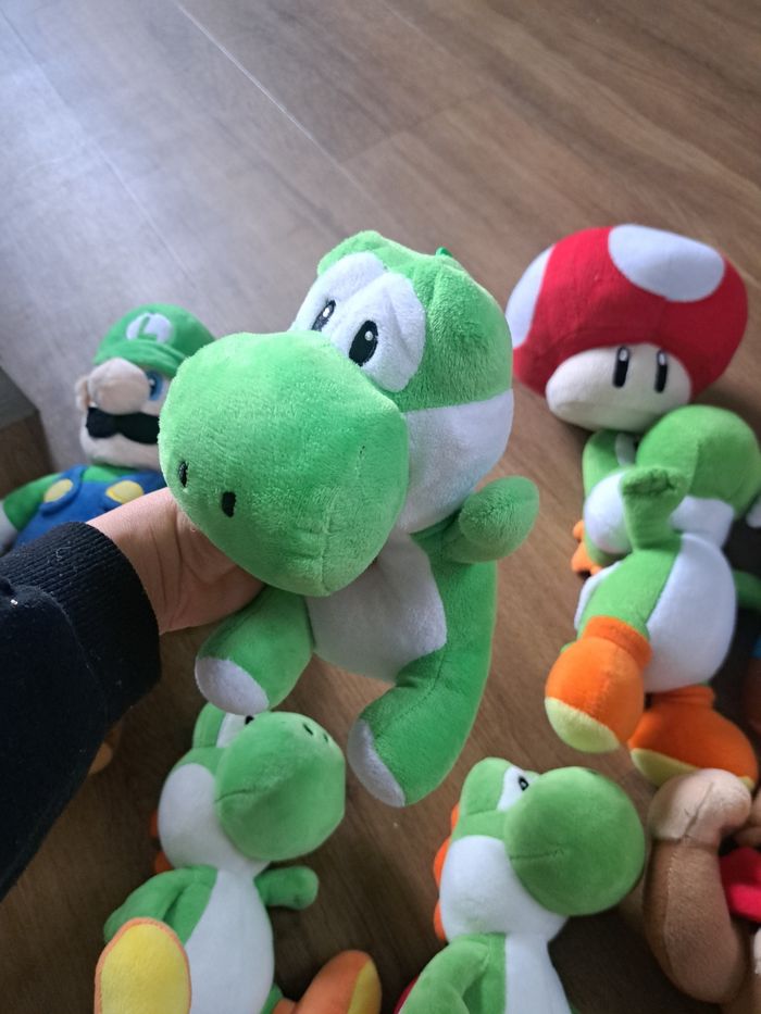 Lot peluche mario, yoshi,luigi etc - photo numéro 4