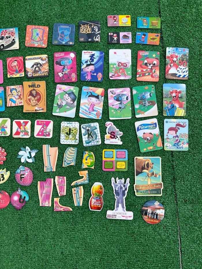 Lot 80 magnets publicitaires, alimentaires, séries, jeux… Vintage et récents - photo numéro 3