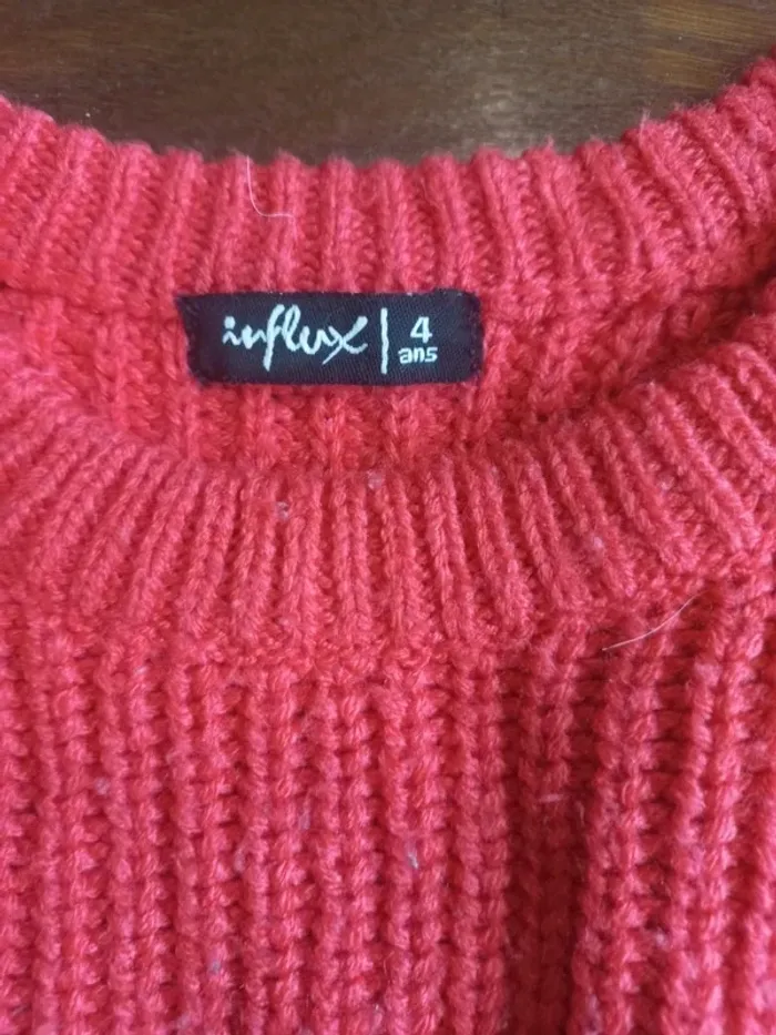 Pull laine Influx 4ans 104cm - photo numéro 3