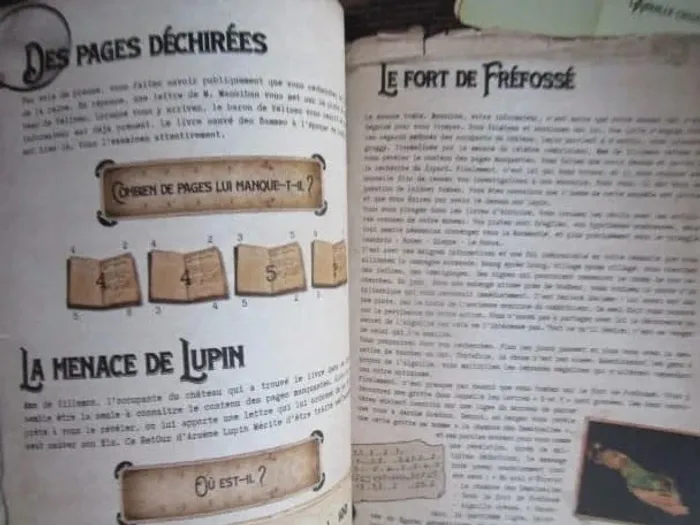 Cahier de vacances (adultes) Enquêtes sur les larcins de Lupin - photo numéro 6