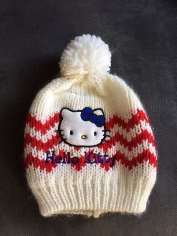 Bonnet hello kitty 5-8ans