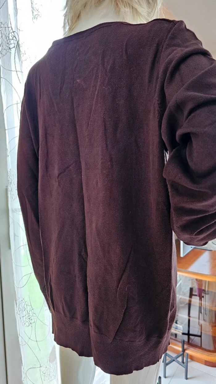 Gilet marron Uessentiel taille 5 - photo numéro 3