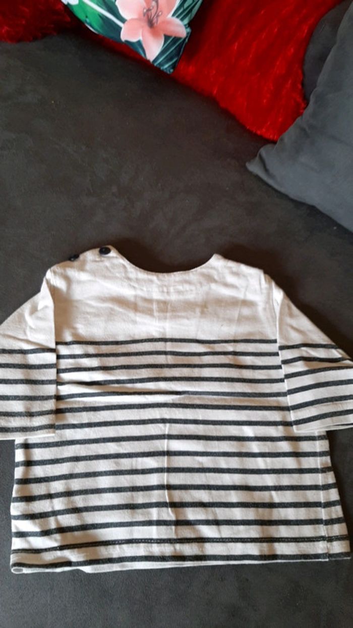 T-shirt bébé mixte 3 mois - photo numéro 2