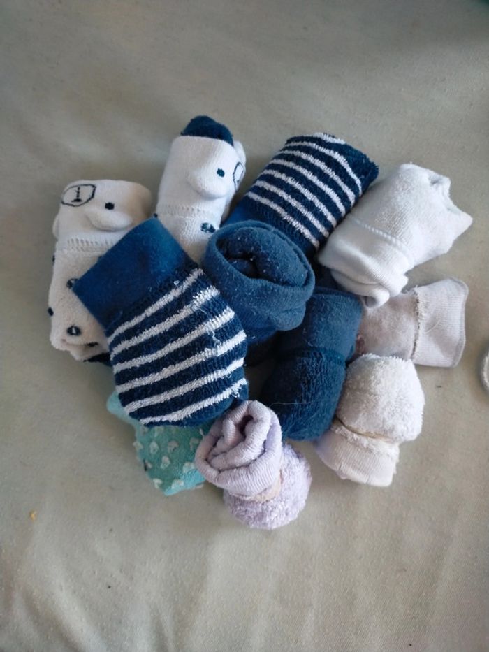 Lot chaussettes épaisses 18-19