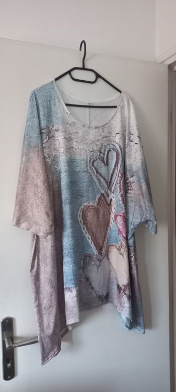 Tunique motifs cœurs