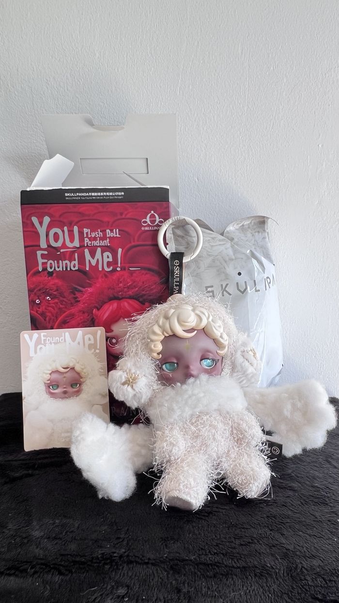 [Sealed] PopMart – Skullpanda Sandman🌹 You Found Me! Series Plush Doll Pendant - photo numéro 2