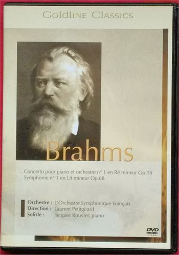 Brahms DVD Concerto et symphonie n° 1