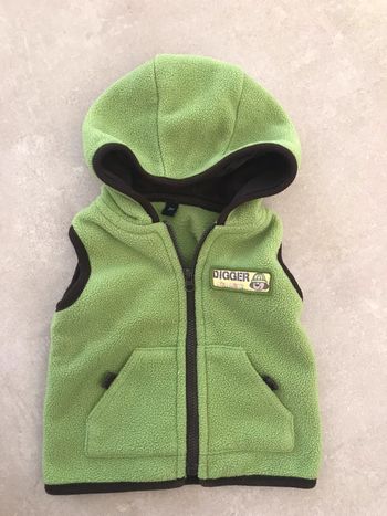 Gilet polaire sans manche