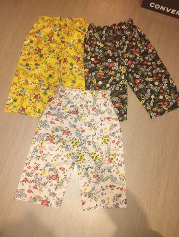 Lot de 3 pantalons fluides neufs