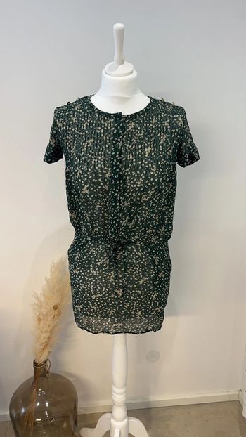 Robe à motifs thé Kooples XS comme neuve