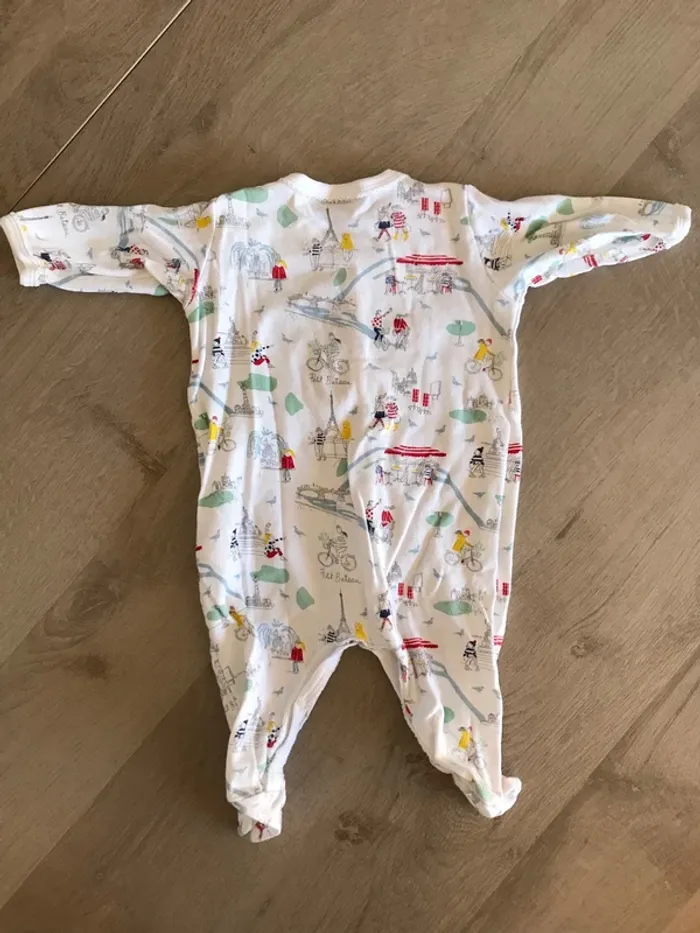 Dors bien en coton Petit Bateau 3 mois - photo numéro 2