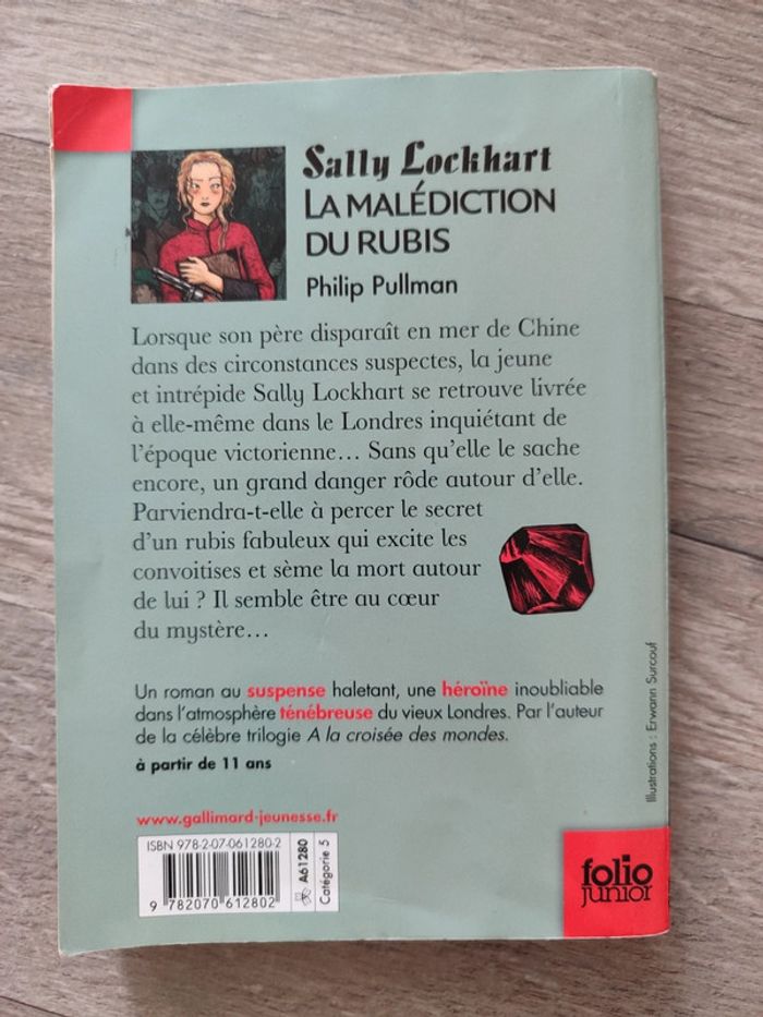Sally Lockkart, la malédiction du rubis de Philip Pullman - photo numéro 2