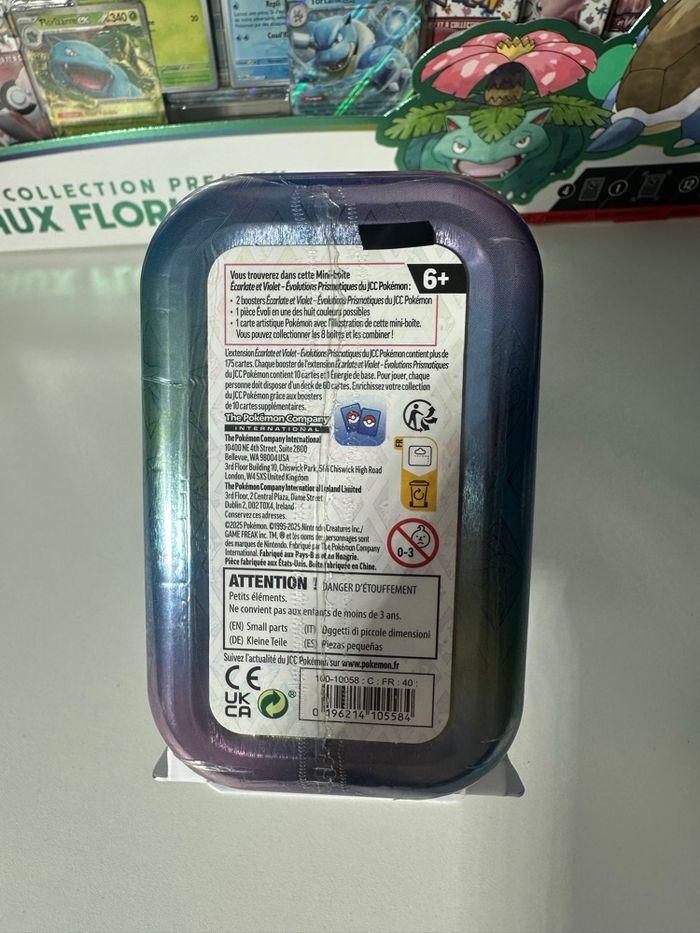 Pokébox Mini Tin EV08.5 Évolutions Prismatiques - Pyroli - Scellée - photo numéro 5