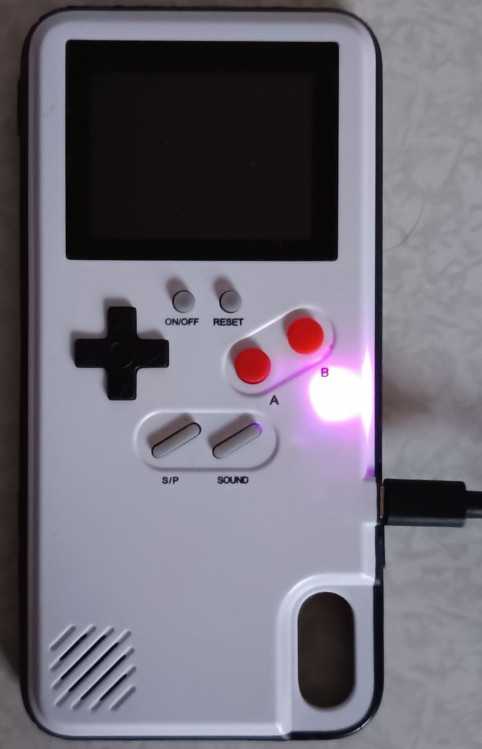 Coque Gaming Protection iPhone X version rétro Nintendo Gameboy Color 36 jeux - photo numéro 4