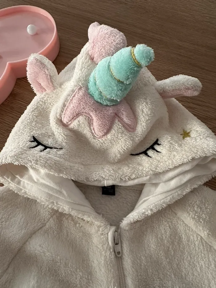 Combi pyjama licorne - photo numéro 3