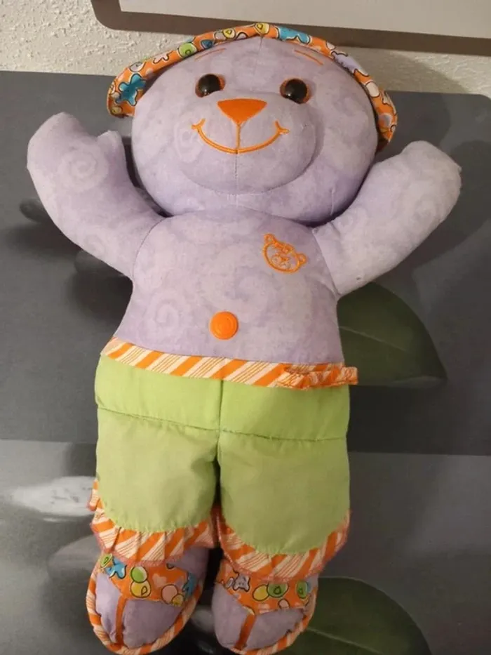 Peluche doodle bear vintage - photo numéro 4
