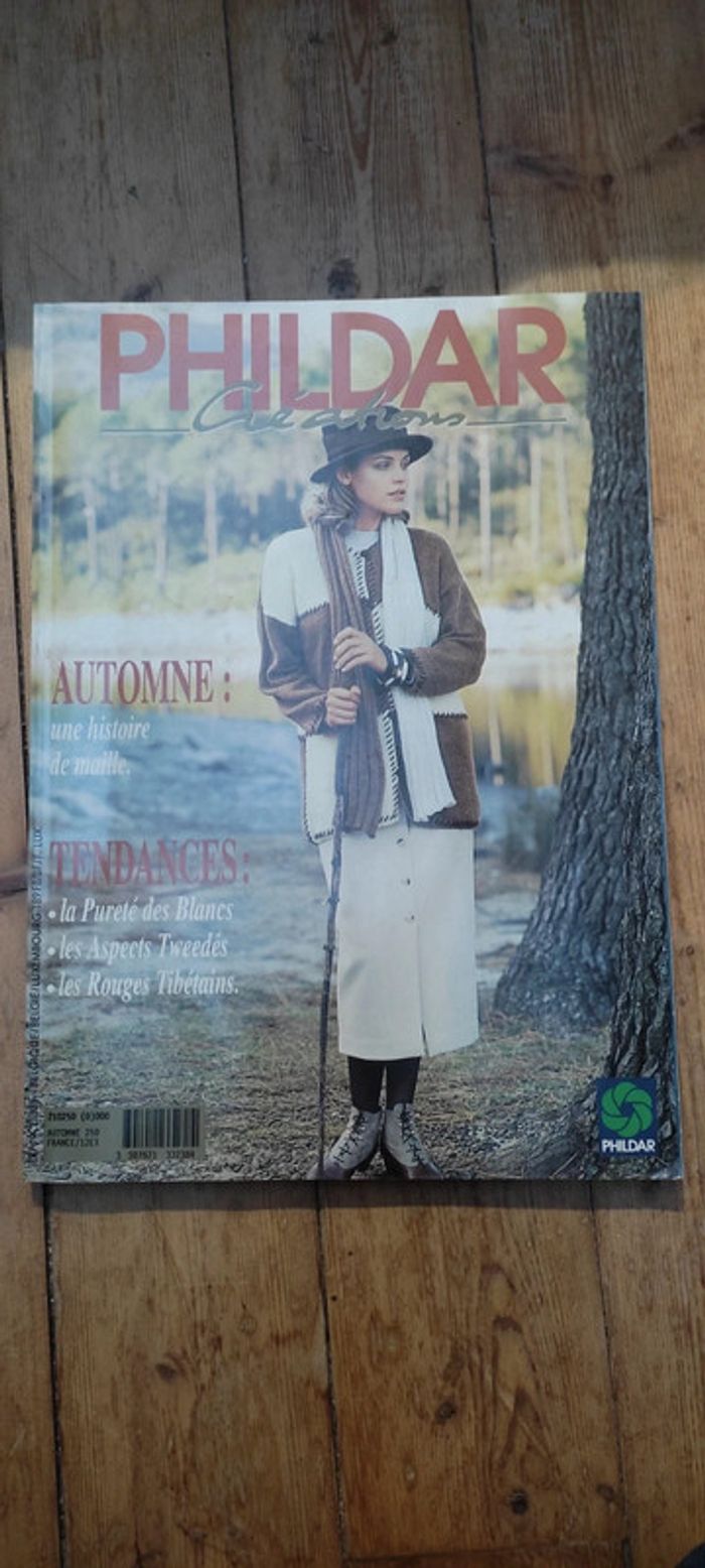 Catalogue tricot Phildar créations automne hiver - photo numéro 1