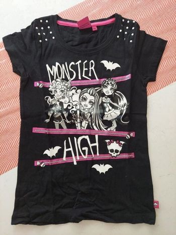 Tee shirt 10ans monster high
