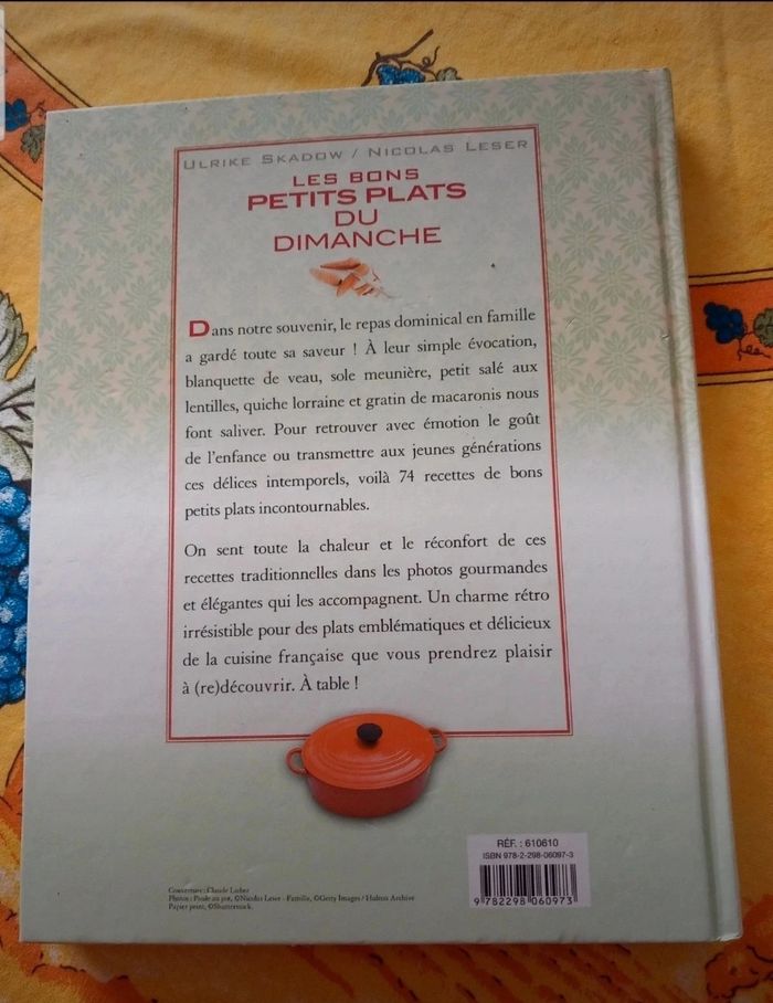 Livre Les bons plats du dimanche - photo numéro 2