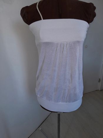 Bustier tee shirt taille unique