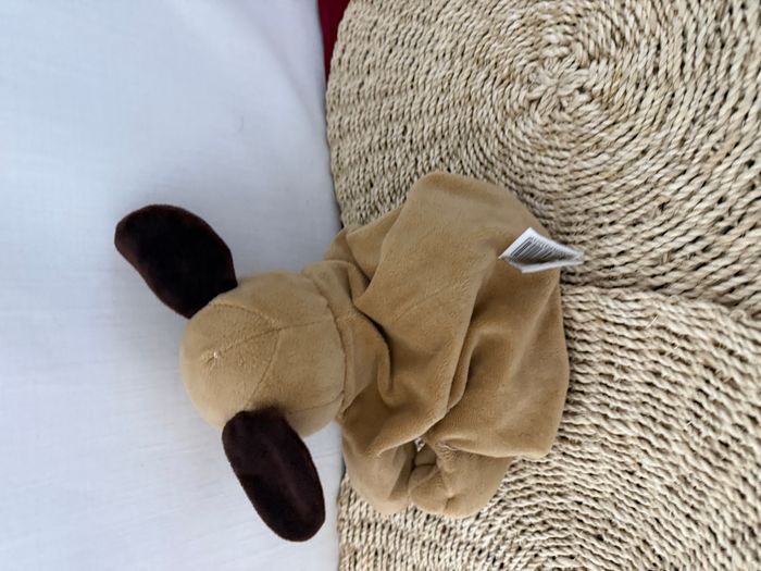 Histoire d ours Doudou Marionnette Chien beige marron - photo numéro 2