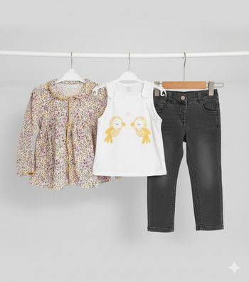 Magnifique ensemble 3 pcs 18 mois