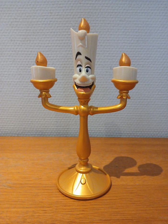 Lumière de la belle et la bete disney vintage