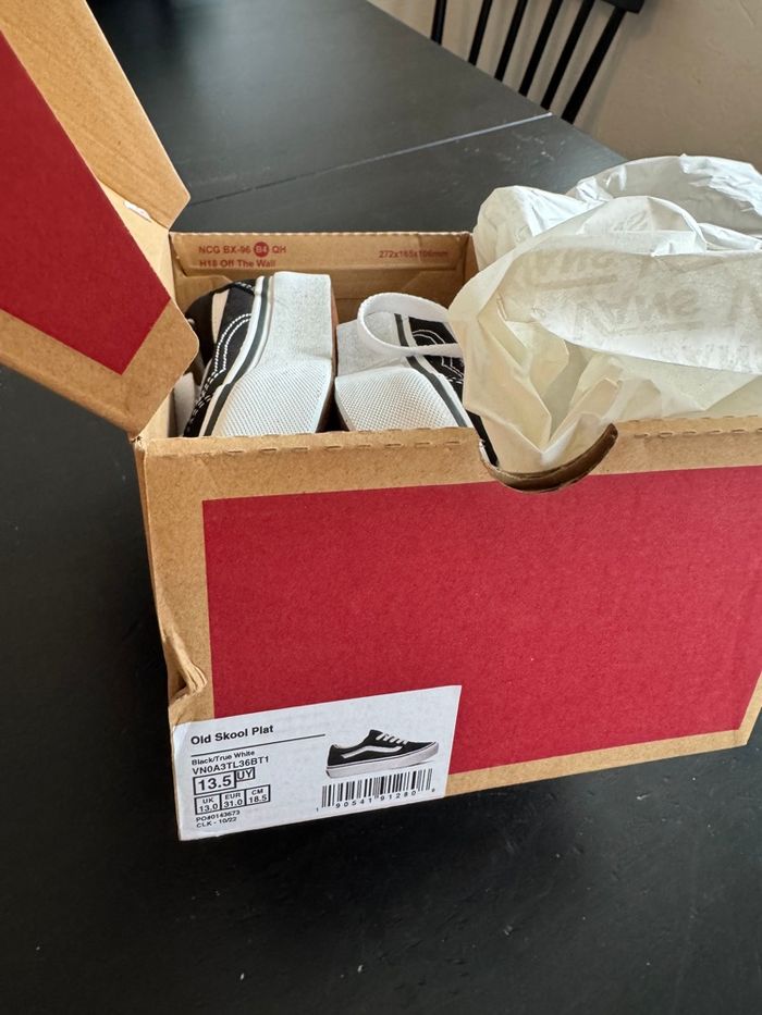 Baskets enfants vans pointure 31 - photo numéro 4