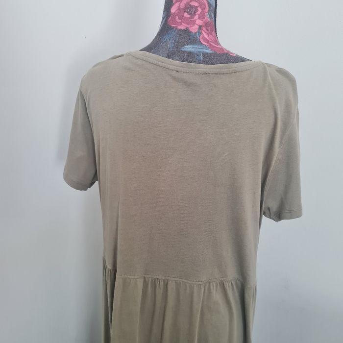 Jolie robe zara kaki - photo numéro 4