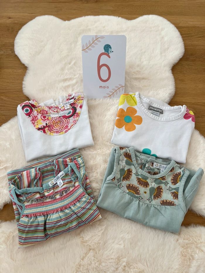 Lot 4 tee-shirts MC