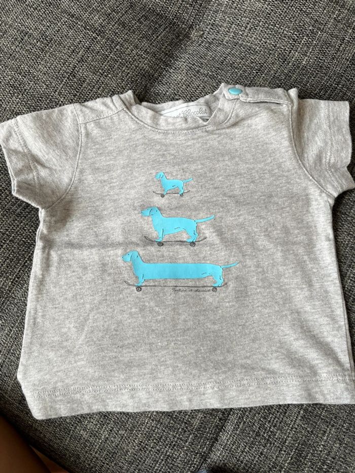 TEE shirt tartine et chocolat