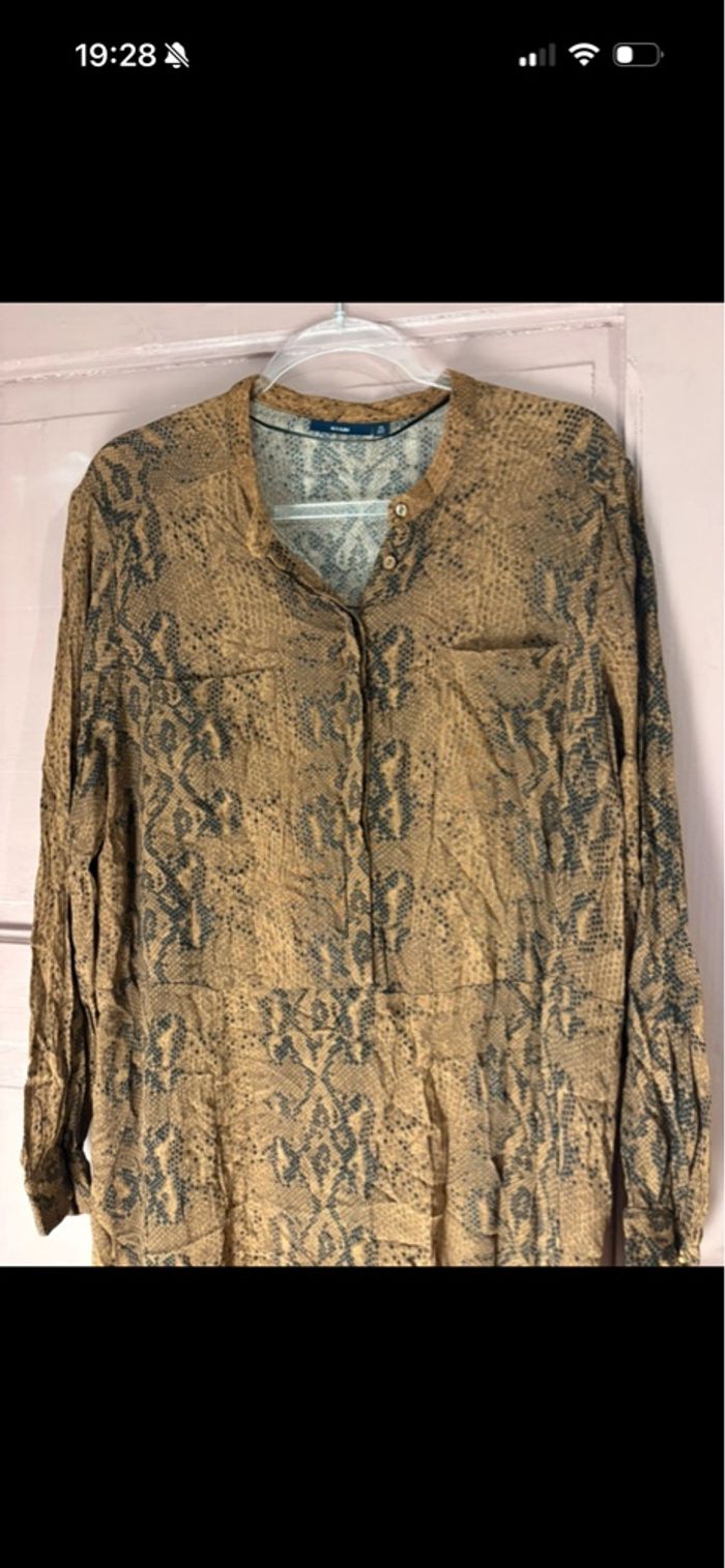 Robe longue effet léopard - photo numéro 3