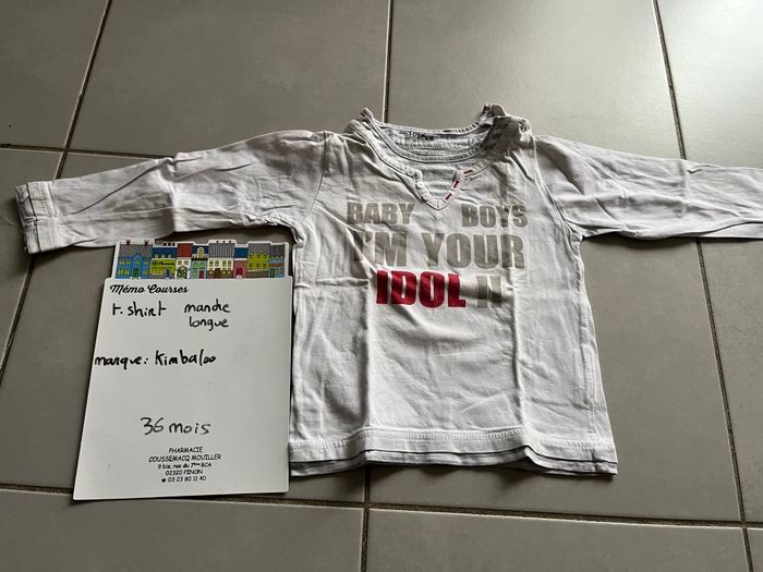 T shirt garçon 3 ans