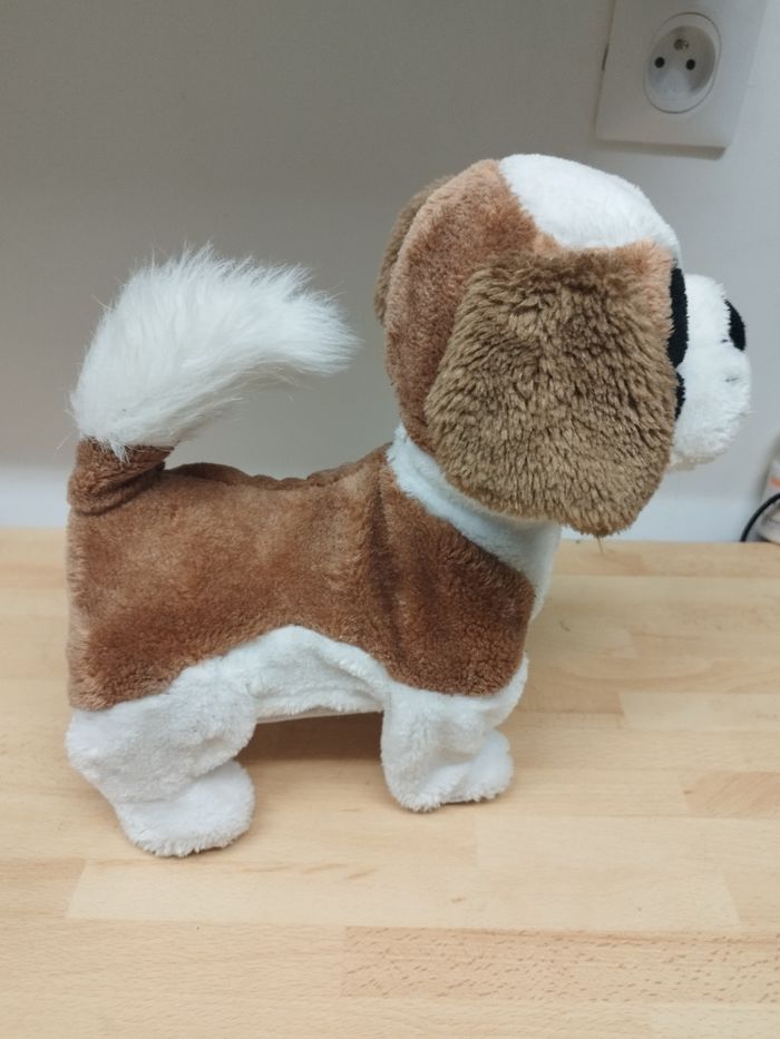 Peluche Chien Billy il aboie il marche bouge la tête et remue la queue - photo numéro 2