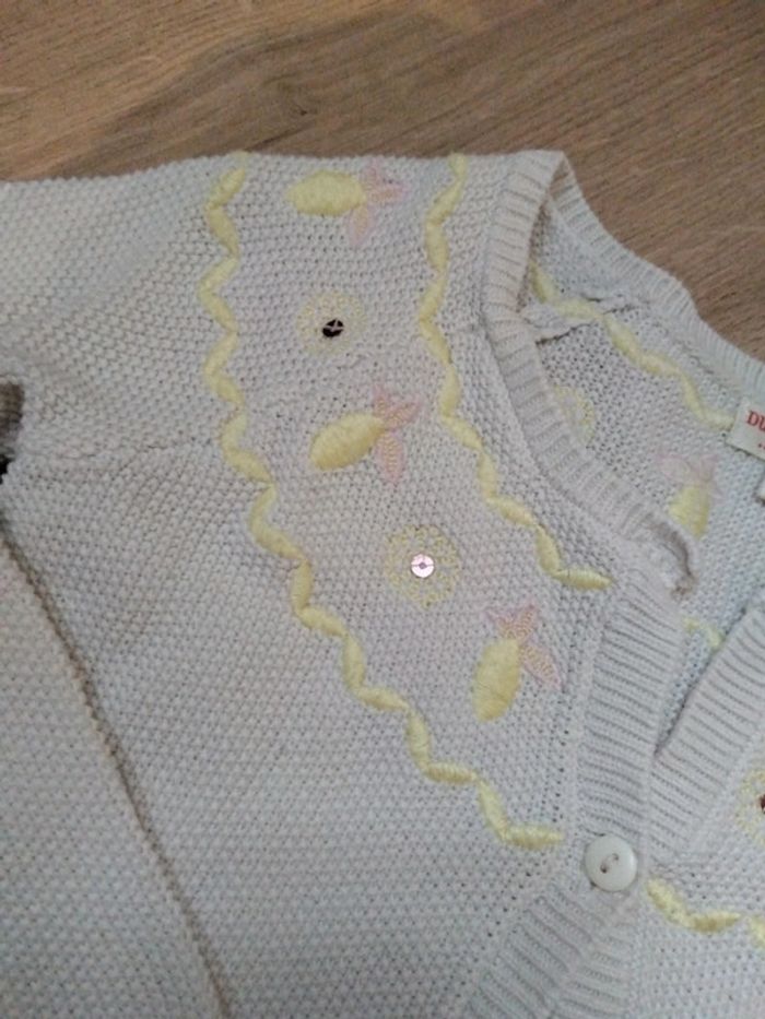 Gilet beige 24 mois - photo numéro 3