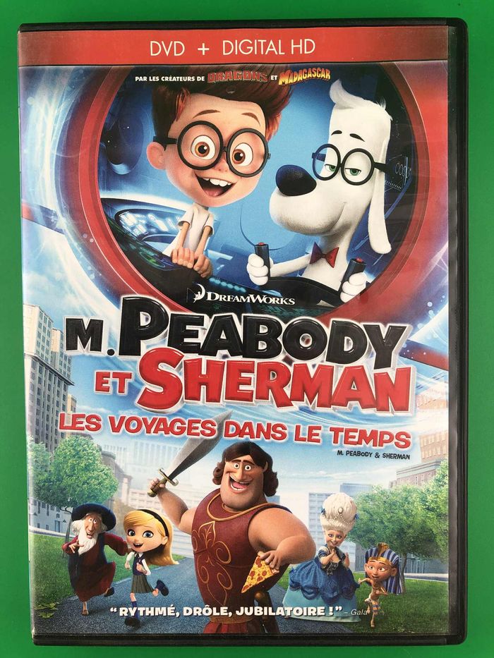 M Peabody et Sherman - DVD