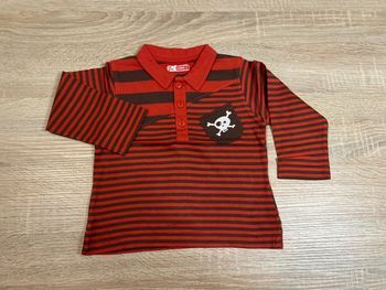 Polo manche longue 12 mois