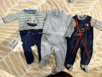 Lot 2 pyjama velours garcon