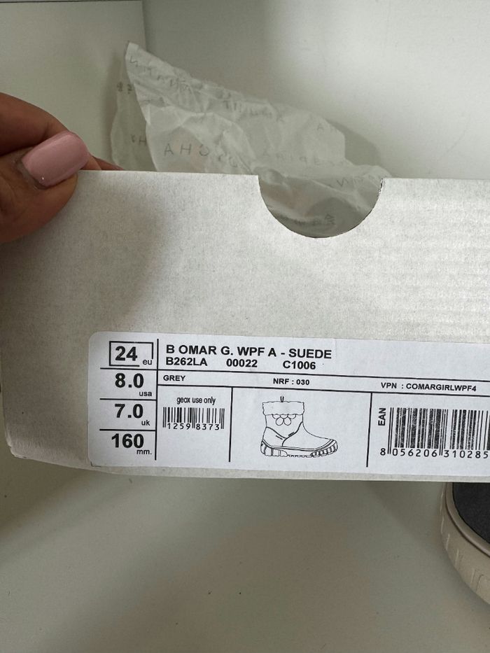 Bottines neuves  hiver chaud. Taille 24. Geox - photo numéro 5