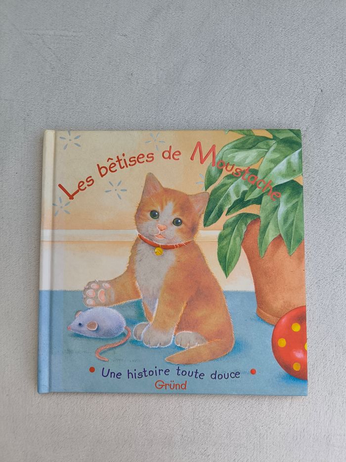 Livre Les bêtises de Moustache Gründ - photo numéro 2