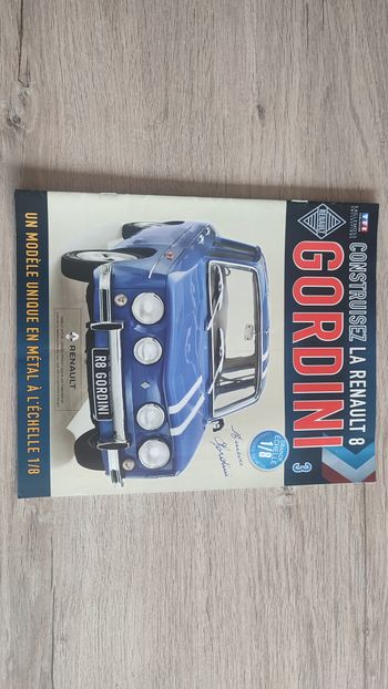 Fascicule numéro 3 n°3 seul sans pièce Renault R8 Gordini 1/8 1/8ème Eaglemoss collections #D08