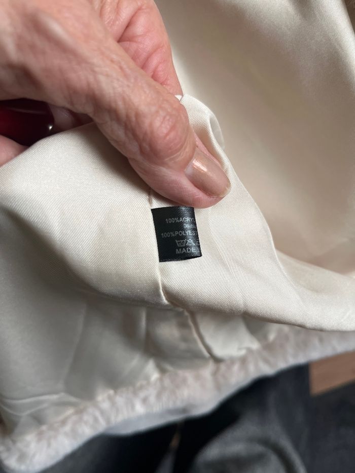 Veste fausse fourrure taille unique choklate - photo numéro 4