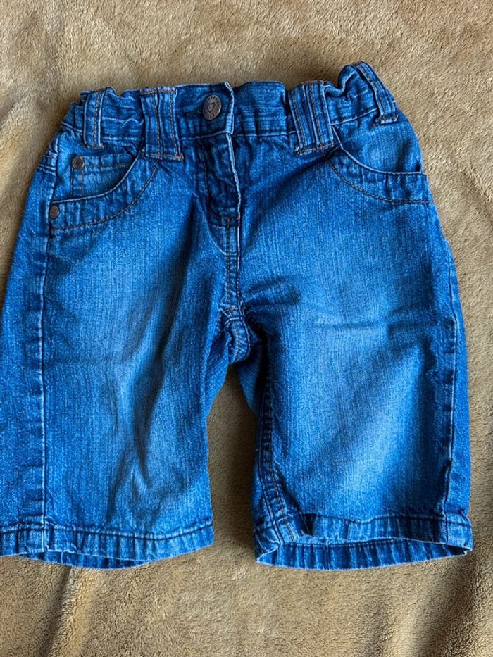 Short en jeans