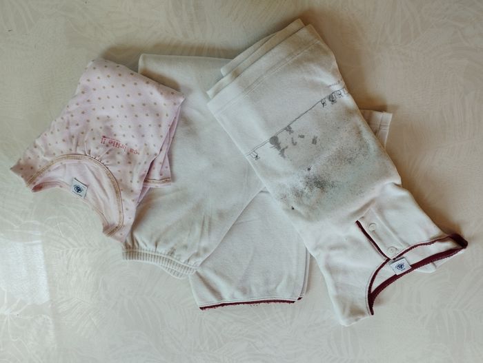 Pyjama velours et chemise du dessous