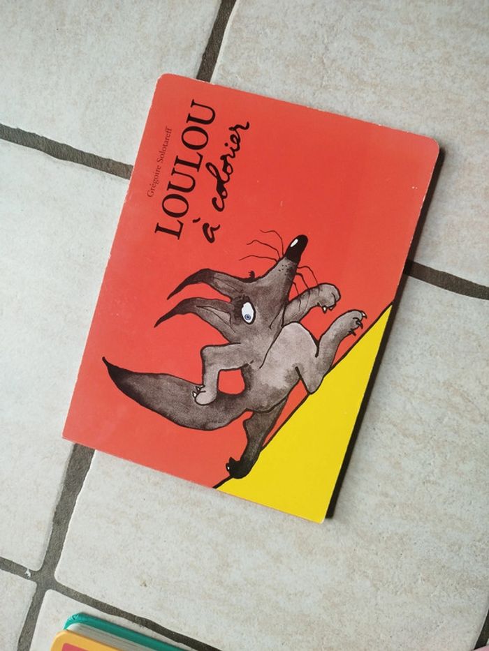Loulou a colorier