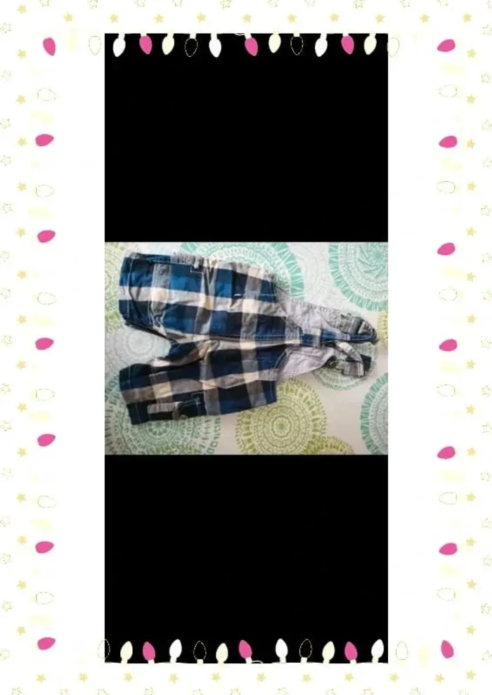 Salopette bleu - photo numéro 2