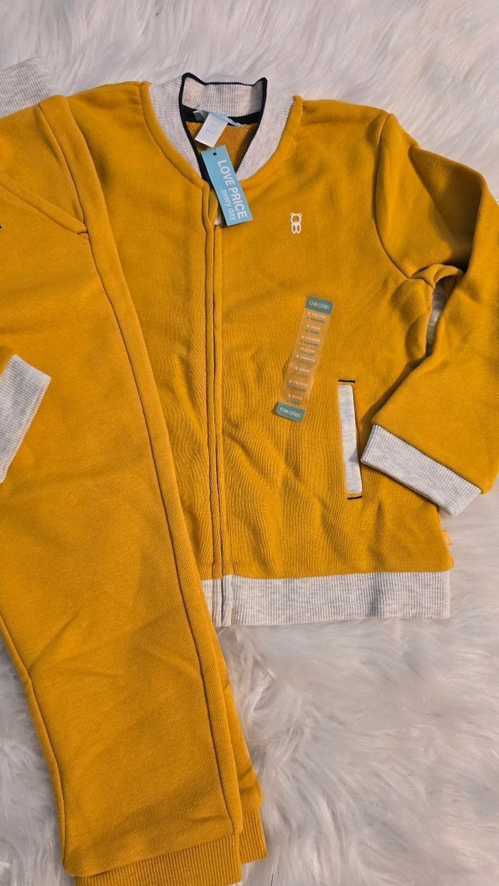 NEUFS (non portés)🏷🏷 💙🤩😍 superbe jogging molleton 3 ans garçon 💙🤩😍 - photo numéro 2